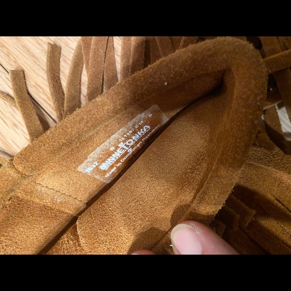 Minnetonka Moccasins 3-Layer Fringe Boots - Picture 2 of 6